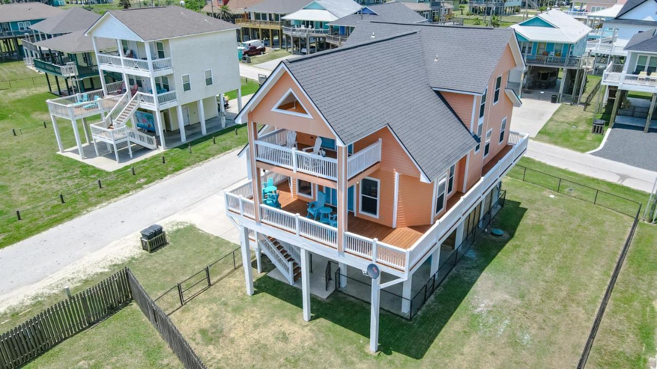 Spring Break Specials! Front Row Views - Tiki Bar - Playground Villa Bolivar Peninsula Екстериор снимка